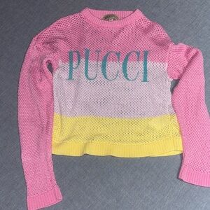 Girls Emilio Pucci Sweater